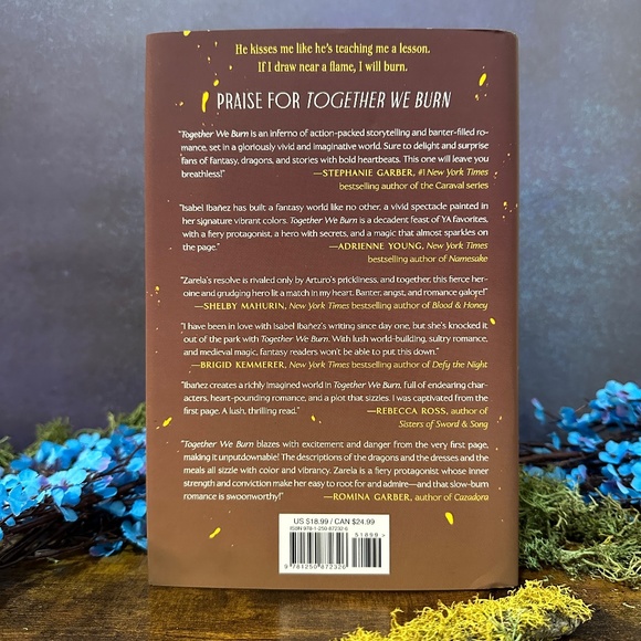 Bookish Box May 2022 YA Box Together We Burn by Isabel Ibanez - Picture 3 of 5